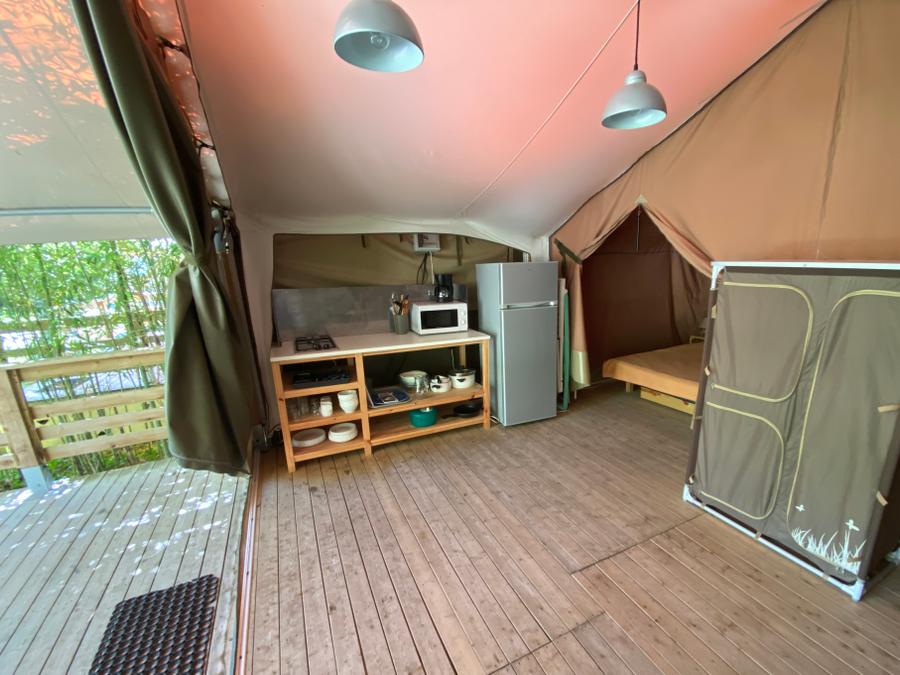 Bungalow toilé 5 personnes - Freeflower Confort sans sanitaires 40m² 7