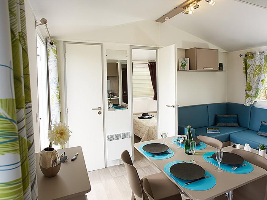 Mobilhome 5 personnes - Confort 29 m² 2 chambres 2