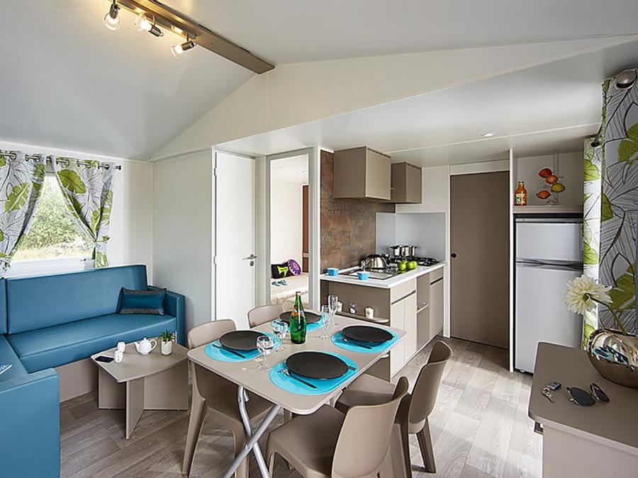 Mobilhome 5 personnes - Confort 29 m² 2 chambres 3