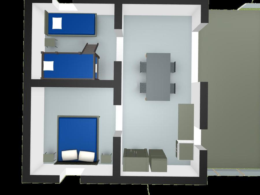 Bungalow toilé 5 personnes - Funflower Standard 23m² sans sanitaires 5