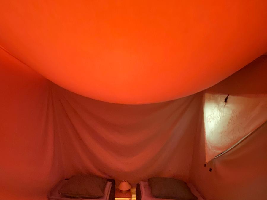 Tente en toile et en bois 6 personnes - Lodge Canada Confort (6p-3ch) 35m² sans sanitaires 12