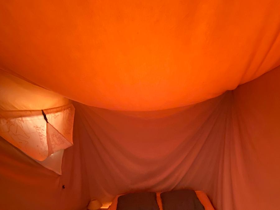 Tente en toile et en bois 6 personnes - Lodge Canada Confort (6p-3ch) 35m² sans sanitaires 11
