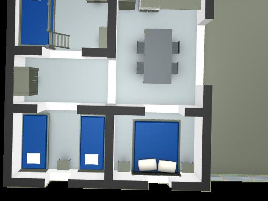 Tente en toile et en bois 6 personnes - Lodge Canada Confort (6p-3ch) 35m² sans sanitaires 6