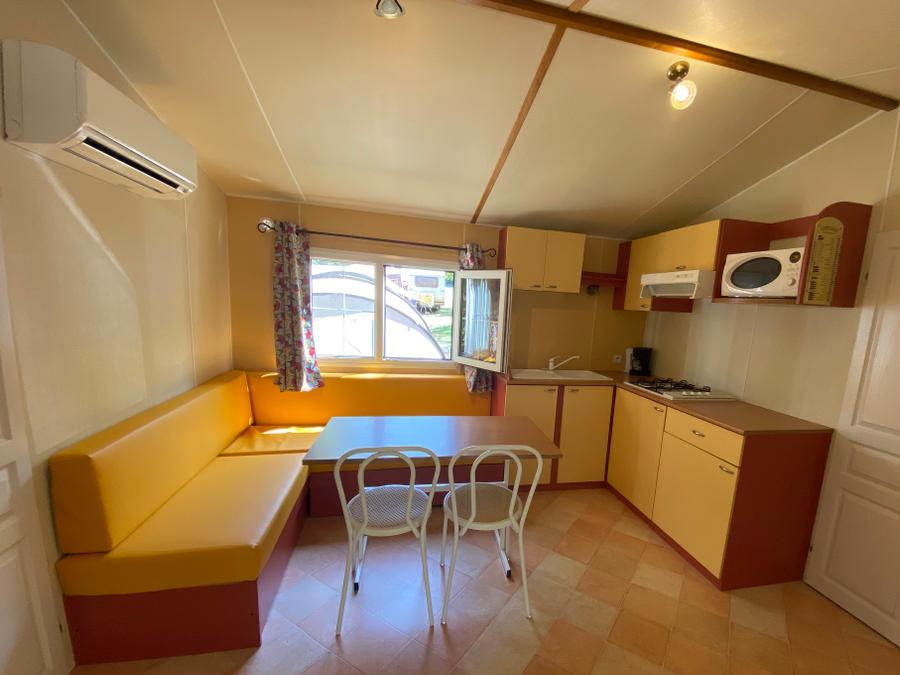 Mobilhome 4 personnes - Mobil-home Confort 32m² (4p-2ch), Clim, TV 2