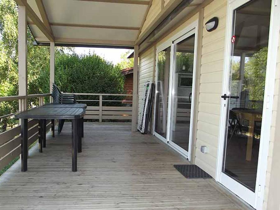 Chalet 8 personnes - Chalet Prémium (35m²) avec grande terrasse couverte, 3 chambres 1