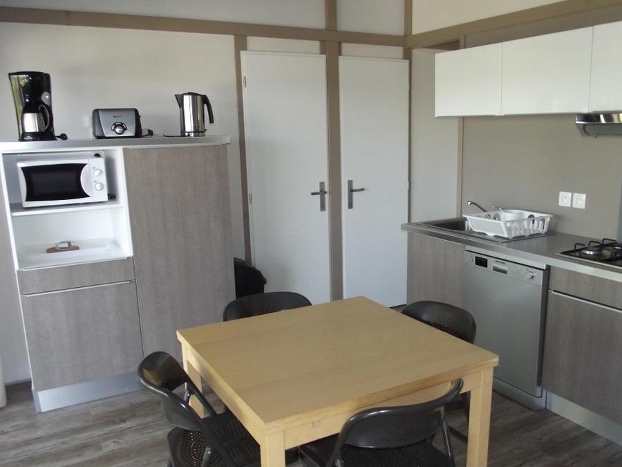 Chalet 8 personnes - Chalet Prémium (35m²) avec grande terrasse couverte, 3 chambres 2