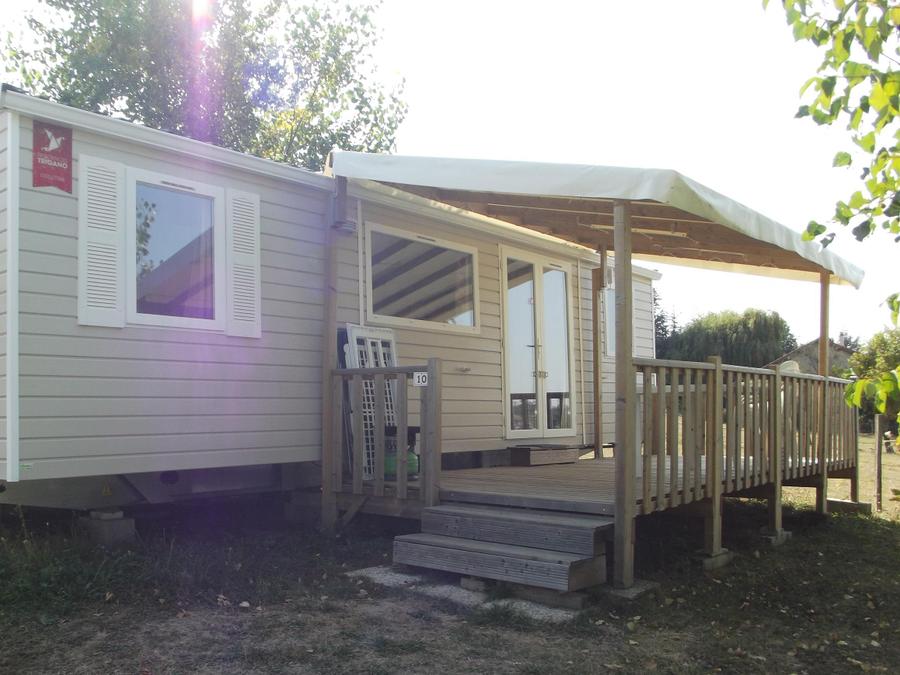 Mobilhome 6 personnes - Confort 6p (35m²) avec terrasse couverte, climatisé 8