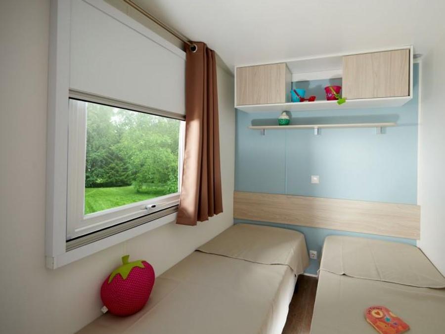 Mobilhome 6 personnes - Confort 6p (35m²) avec terrasse couverte, climatisé 9