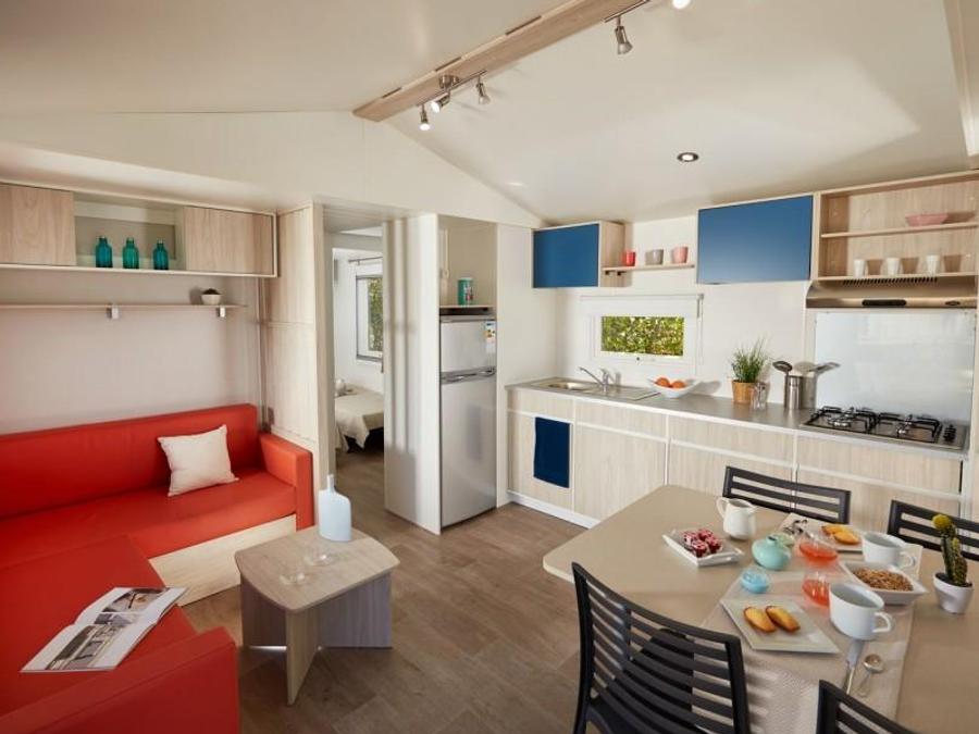 Mobilhome 6 personnes - Confort 6p (35m²) avec terrasse couverte, climatisé 2