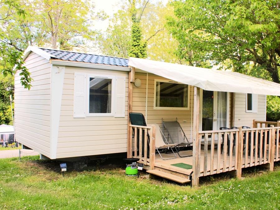 Mobilhome 6 personnes - Confort 6p (35m²) avec terrasse couverte, climatisé 0