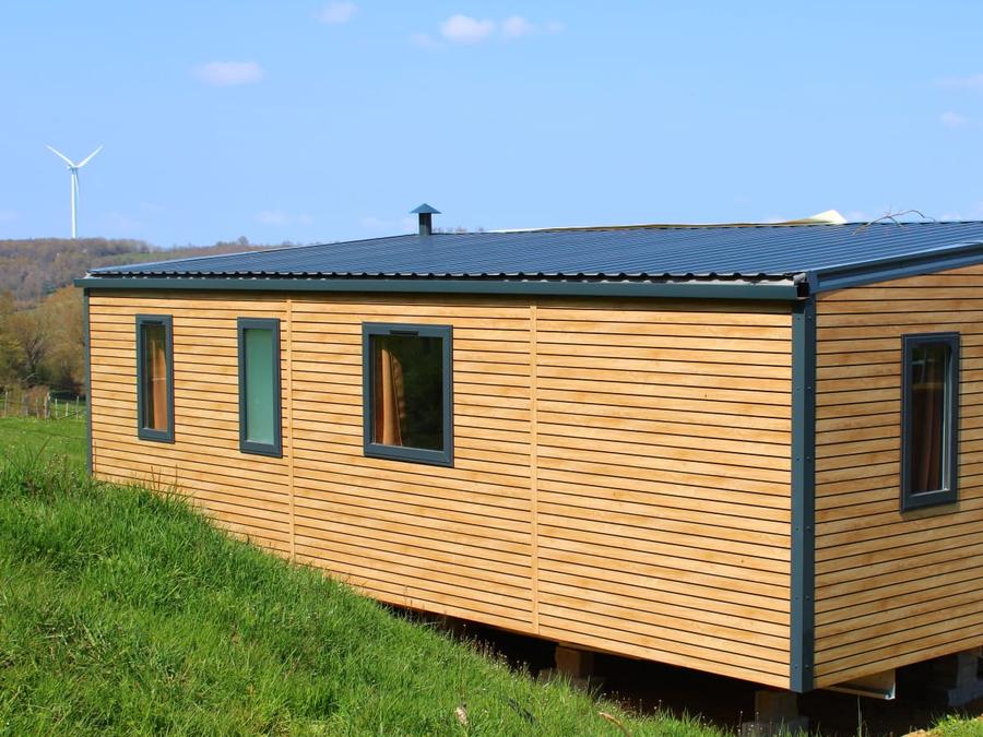 Mobilhome 4 personnes - Mobil-home PREMIUM 4p (33m²) , 2 chbres, clim, TV, Lave-vaisselle, terrasse, lit Queen Size 8