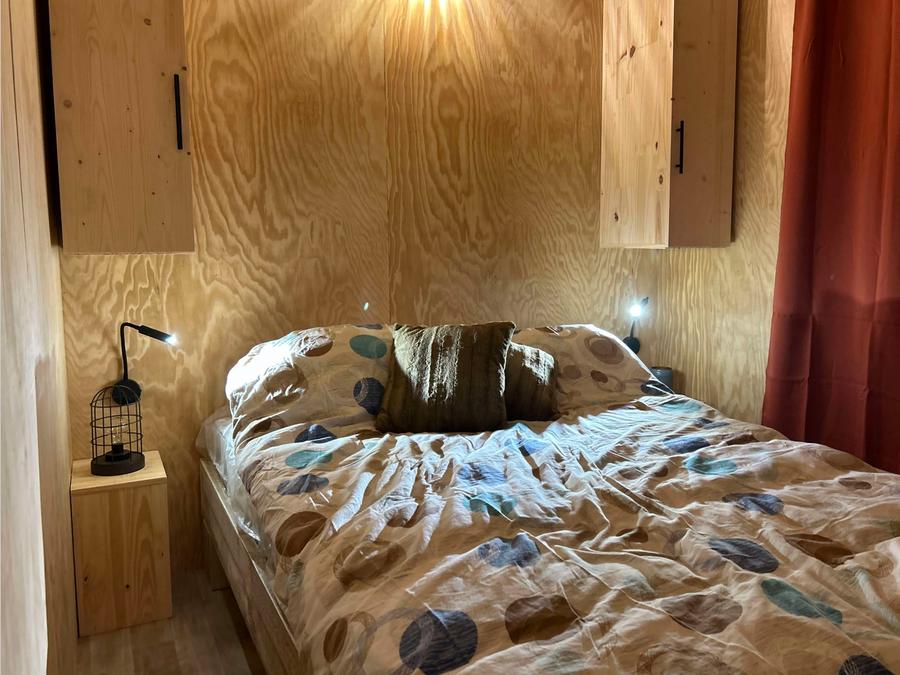 Chalet 5 personnes - Chalet Premium (35m²) avec terrasse couverte, 2 chambres 2