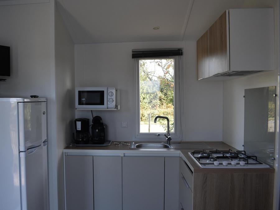 Mobilhome 6 personnes - Mobil home Malaga 38m² (30m² + terrasse de 8m²)- 3 chambres 6 pers 1