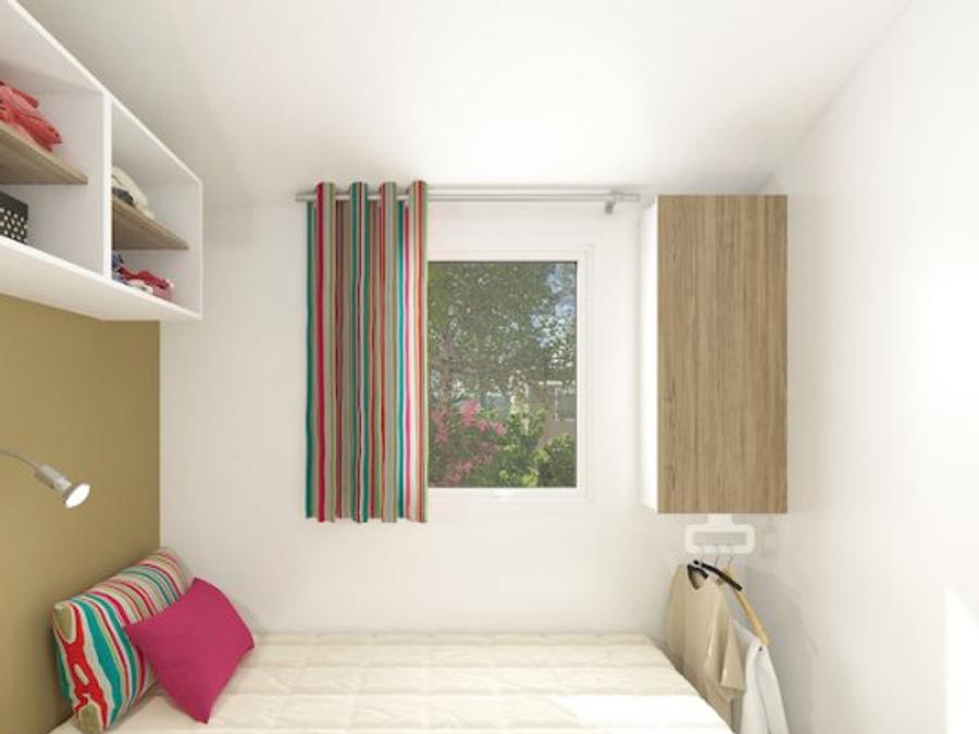Mobilhome 6 personnes - Mobil home Malaga 38m² (30m² + terrasse de 8m²)- 3 chambres 6 pers 3