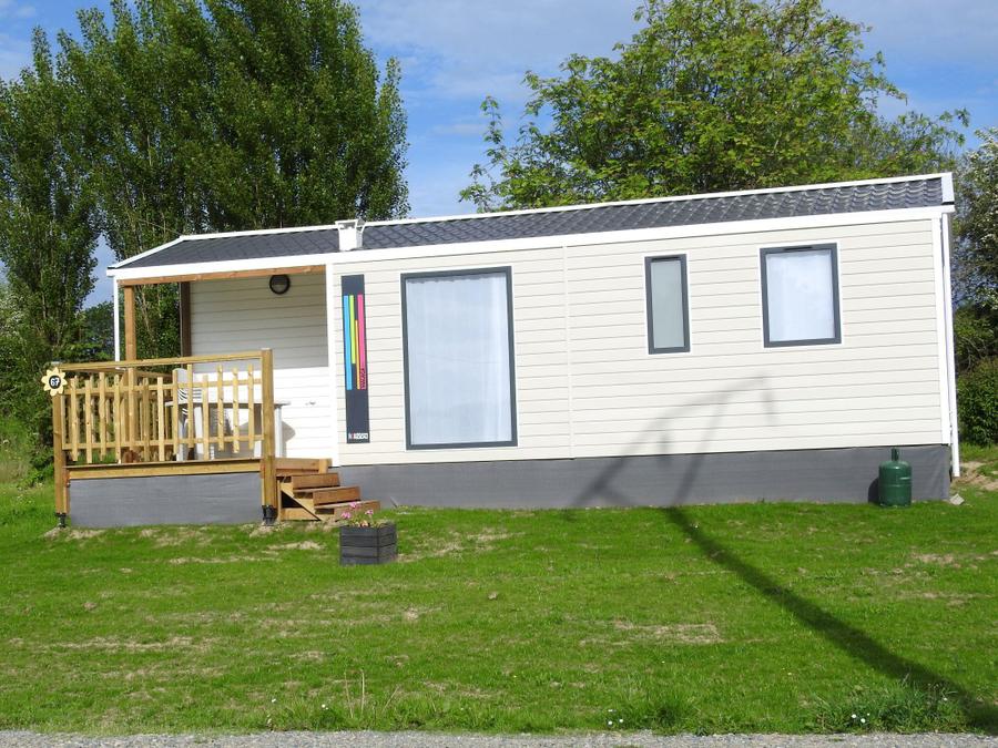 Mobilhome 6 personnes - Mobil home Malaga 38m² (30m² + terrasse de 8m²)- 3 chambres 6 pers 5