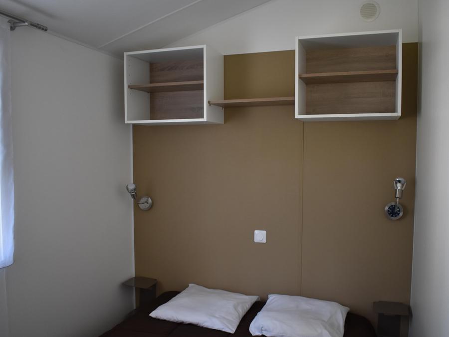 Mobilhome 4 personnes - Mobil home Panama 32m² (23m² +9m² de terrasse) - 2 chambres 4 pers 4