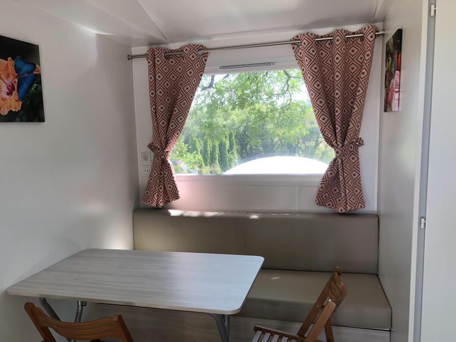 Mobilhome 4 personnes - Mobilhome Evolution 45m² (24m²+21m² de terrasse)- 2 chambres 4 pers 4