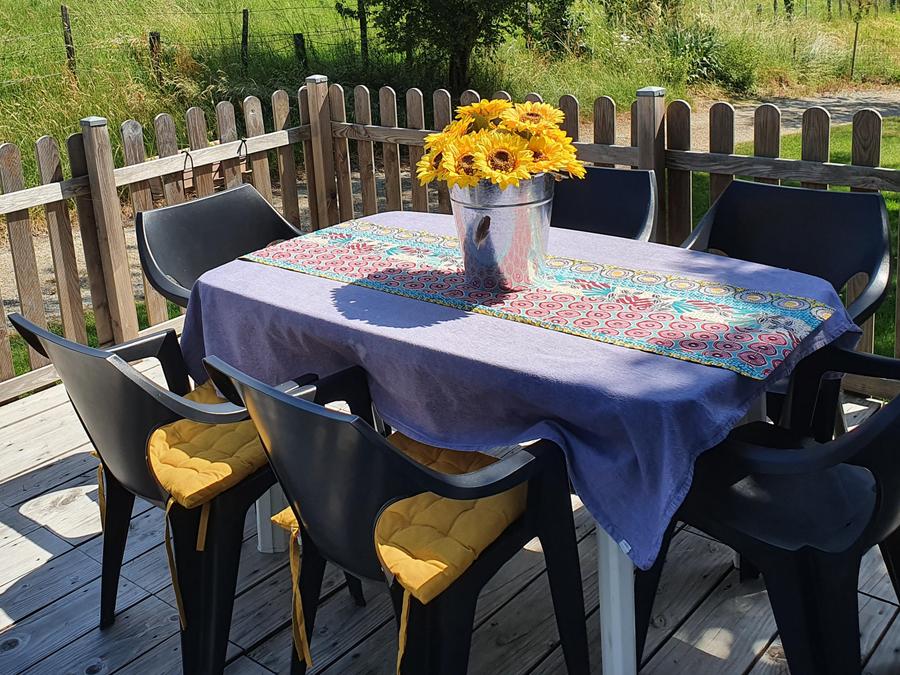 Mobilhome 4 personnes - Mobilhome Evolution 45m² (24m²+21m² de terrasse)- 2 chambres 4 pers 2