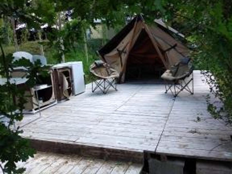 Tente 2 personnes - Tente Bivouac - 1 pièce -Terrasse 24m2 1/2 pers 0