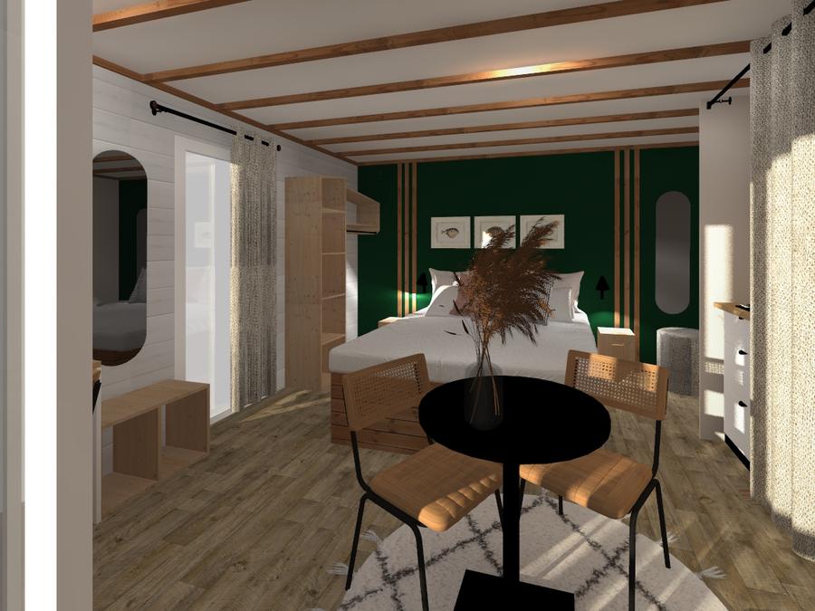 Mobilhome 2 personnes - Cottage Signature | 1 Chambre 4