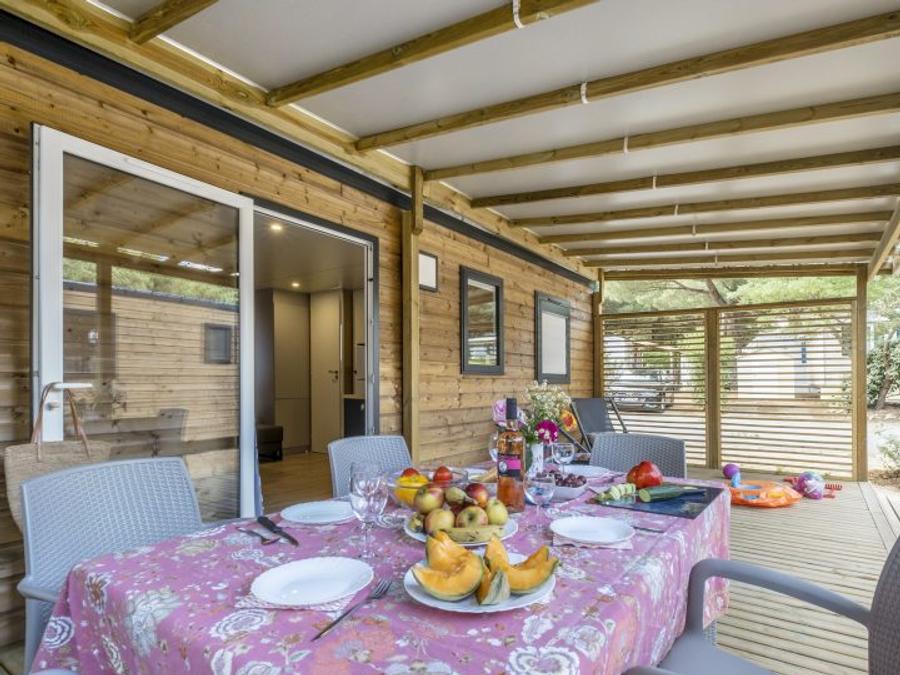 Mobilhome 4 personnes - Mobil-home Climatisé 2 chambres 1