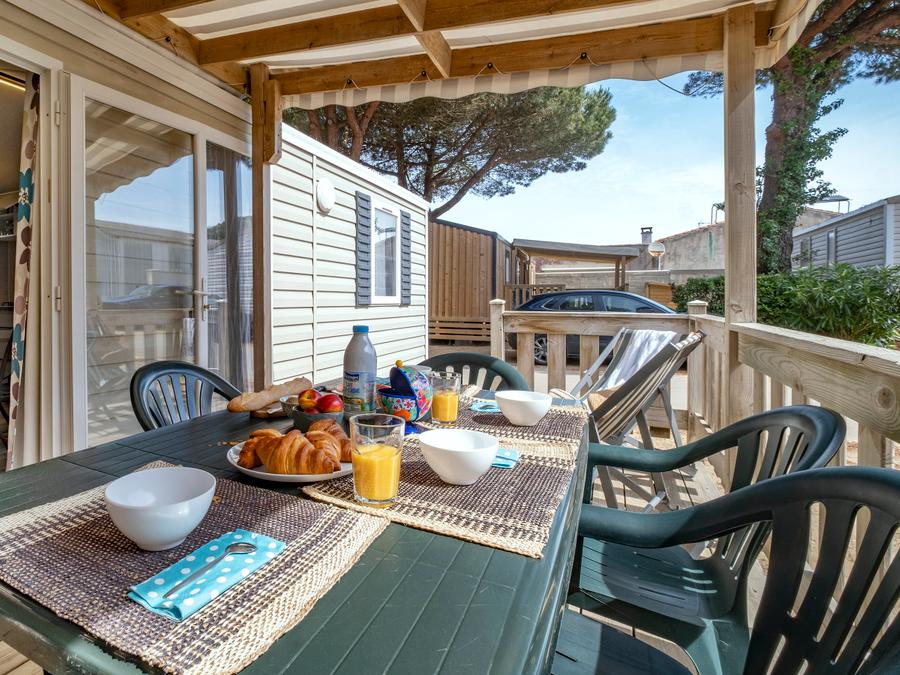 Mobilhome 6 personnes - Mobil-home Confort Plus 3 chambres 1