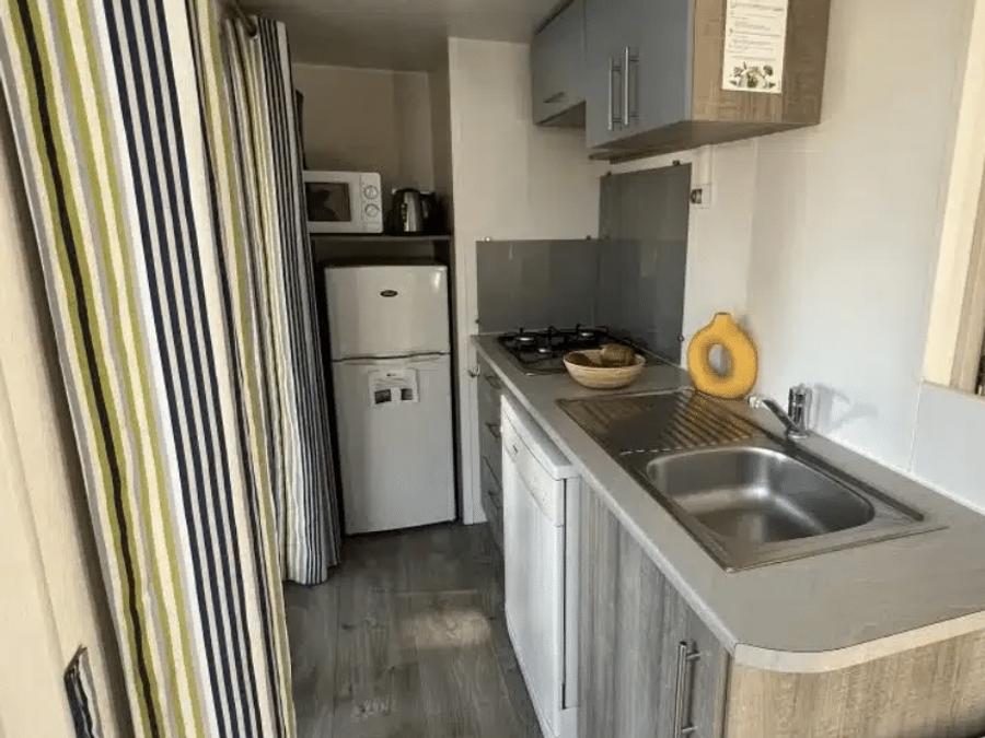 Mobilhome 6 personnes - Mobil-home Confort Plus 2 chambres 4/6 pers. 1