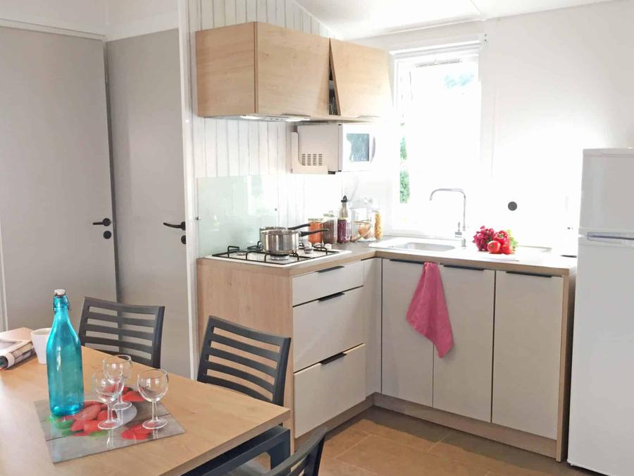 Mobilhome 5 personnes - Mobil-home Confort 2 chambres 1