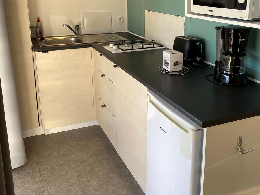 Mobilhome 2 personnes - Cahita 1 chambre climatisée 6