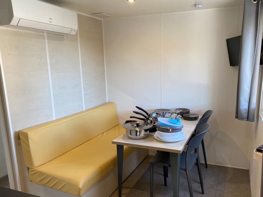 Mobilhome 2 personnes - Cahita 1 chambre climatisée 4