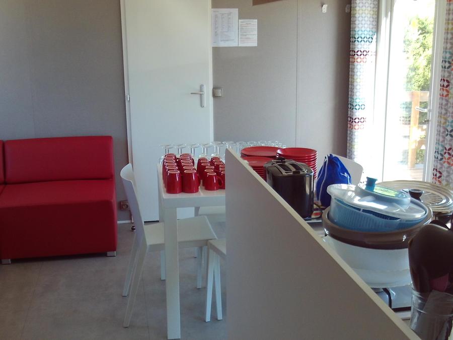 Mobilhome 6 personnes - O HARA 40 m² 3 chambres 2 wc / 2 salle de bains 2