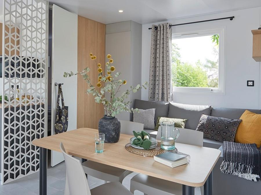 Mobilhome 4 personnes - Ciela Privilège SPA - 2 chambres - Lave-vaisselle, barbecue 4