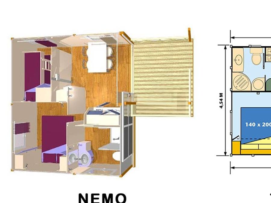 Chalet 4 personnes - GITOTEL NEMO ET TRIANON 10
