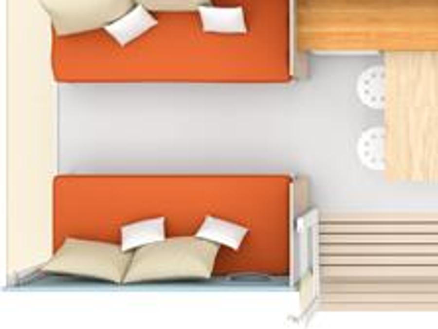 Bungalow toilé 4 personnes - COCO SWEET 3