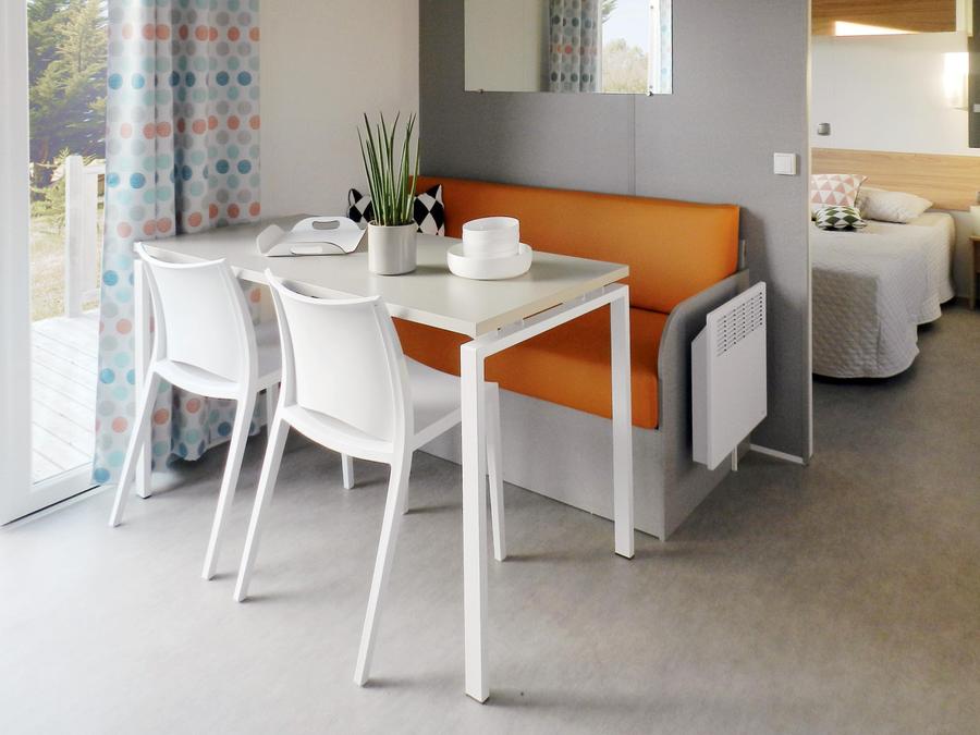 Mobilhome 4 personnes - Mobil Home PMR adapté pour personnes à mobilité réduite (2 chambres) 3