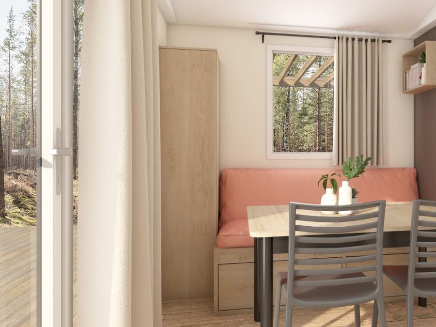 Mobilhome 2 personnes - Mobil Home Confort 20 m² (1 chambre) + terrasse 1