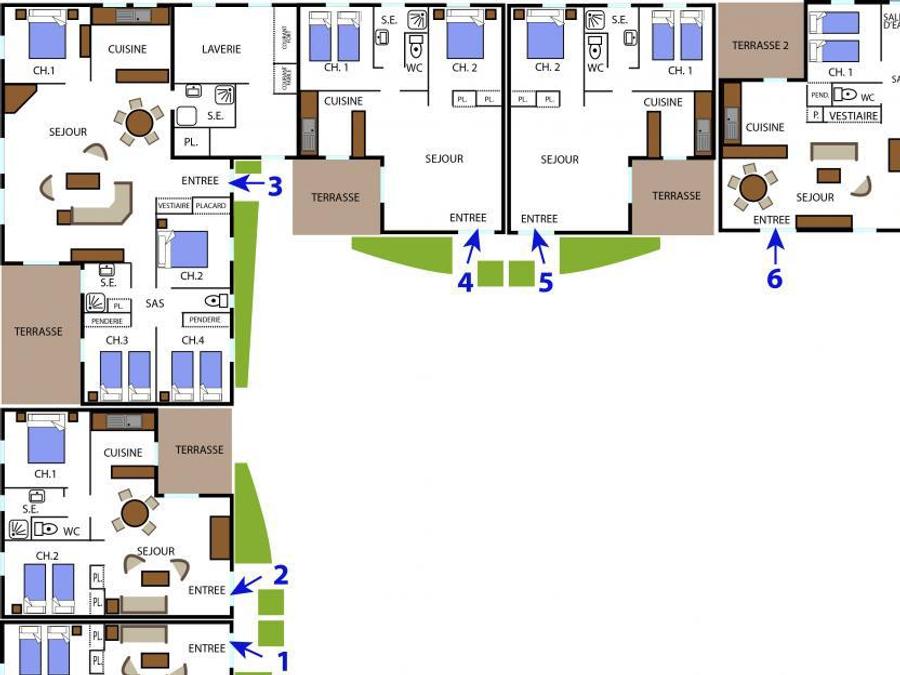 Gîte 4 personnes - T3 8