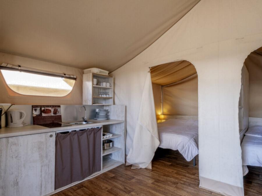Lodge 4 personnes - Lodge Maasaï Avec sanitaires 1