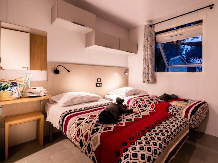 Mobilhome 4 personnes - Privilège P2 2 chambres 2 SDB GARDEN 7