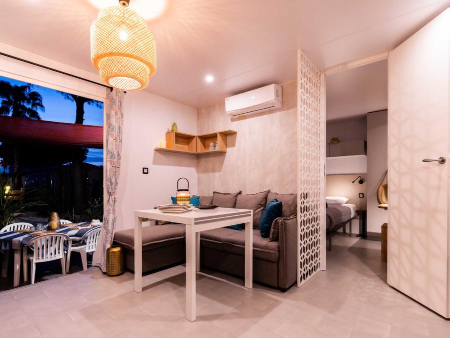 Mobilhome 4 personnes - Privilège P2 2 chambres 2 SDB GARDEN 5