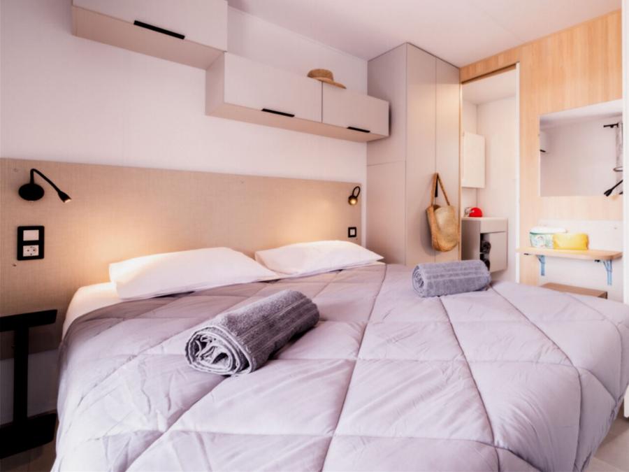 Mobilhome 4 personnes - Privilège P2 2 chambres 2 SDB JACUZZI GARDEN 6