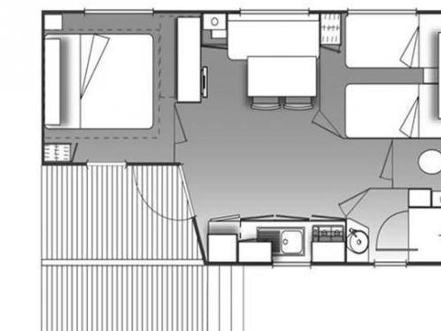 Mobilhome 4 personnes - O'hara 734 3