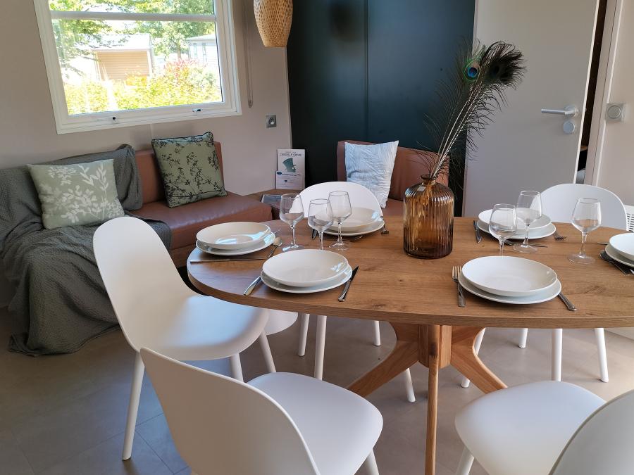 Mobilhome 6 personnes - Le Lupin Sunêlia Luxe 3 chambres - 2 salles de bain 7