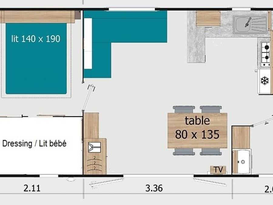 Mobilhome 6 personnes - XLIA 3