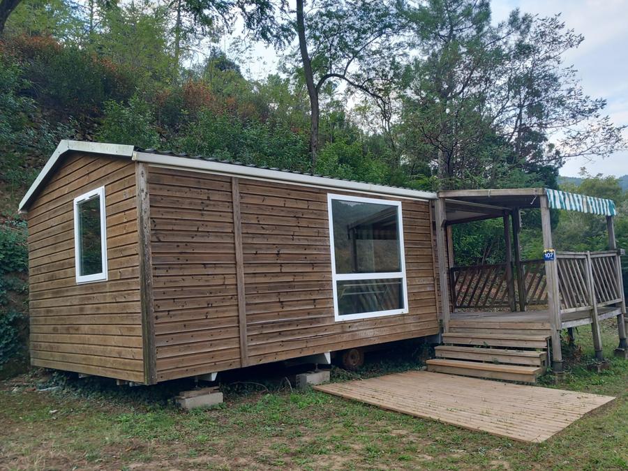 Mobilhome 6 personnes - Standard 32m² - 3ch - Terrasse couverte - TV - Climatisation 8