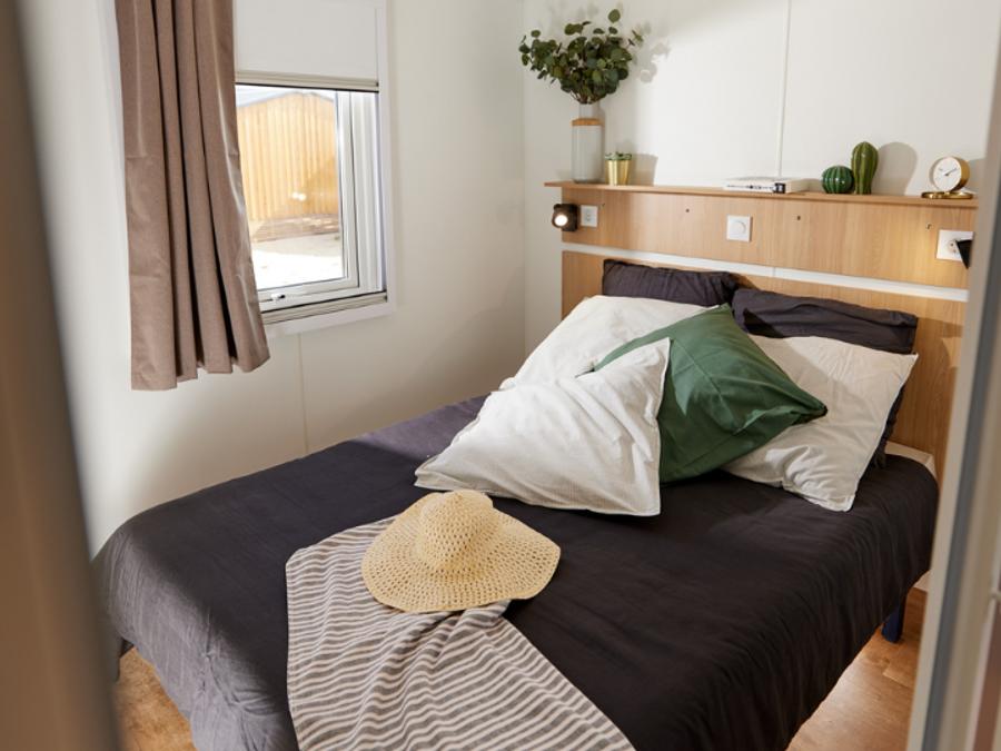 Mobilhome 6 personnes - Homeflower Premium 35m² - 3 chambres + terrasse + TV + Draps + Serviettes + Clim 3