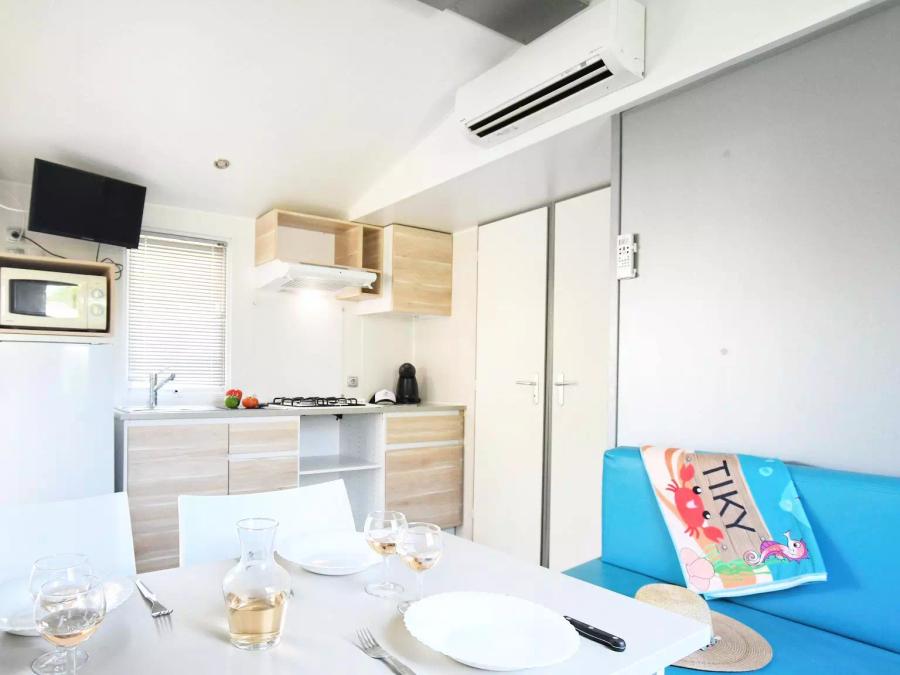 Mobilhome 4 personnes - Mobil-Home Safari Classic 3 Pièces 4 Personnes Climatisé + TV 2