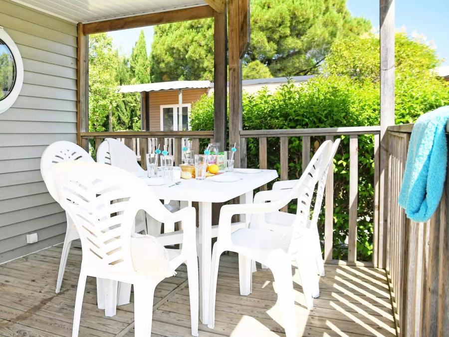 Mobilhome 4 personnes - Mobil-Home Safari Classic 3 Pièces 4 Personnes Climatisé + TV 9