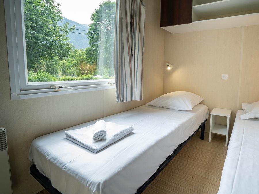 Mobilhome 5 personnes - Mobilhome 2 chambres à la semaine - arrivée à partir de 16H 2/5 pers 5
