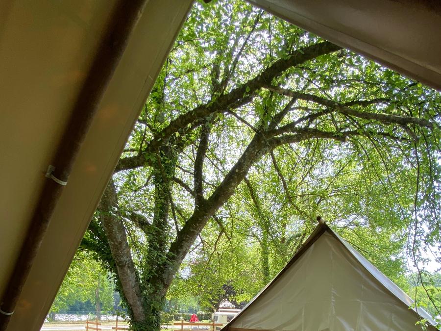 Tente en toile et en bois 4 personnes - Ecolodge 2